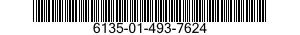 6135-01-493-7624 BATTERY,NONRECHARGEABLE 6135014937624 014937624