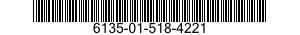 6135-01-518-4221 BATTERY,NONRECHARGEABLE 6135015184221 015184221