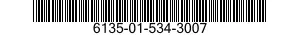 6135-01-534-3007 DUMMY BATTERY ASSEMBLY 6135015343007 015343007