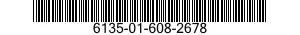 6135-01-608-2678 BATTERY,NONRECHARGEABLE 6135016082678 016082678