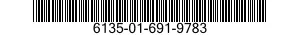 6135-01-691-9783 BATTERY,NONRECHARGEABLE 6135016919783 016919783