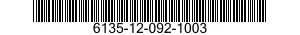 6135-12-092-1003  6135120921003 120921003