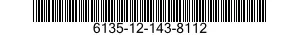 6135-12-143-8112 BATTERY BOX 6135121438112 121438112