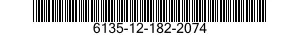 6135-12-182-2074 BATTERY BOX 6135121822074 121822074