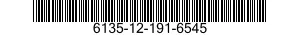 NSN 6135-12-191-6545 6135121916545 121916545 BATTERY,NONRECHARGEABLE