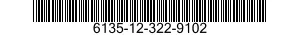 6135-12-322-9102 BATTERY,NONRECHARGEABLE 6135123229102 123229102