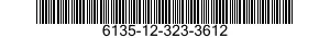 6135-12-323-3612 BATTERY,WATER ACTIVATED 6135123233612 123233612