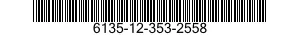 NSN 6135-12-353-2558 6135123532558 123532558 BATTERY,NONRECHARGEABLE