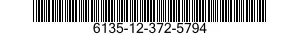 NSN 6135-12-372-5794 6135123725794 123725794 BATTERY,NONRECHARGEABLE