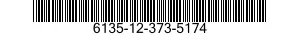 6135-12-373-5174 BATTERY,NONRECHARGEABLE 6135123735174 123735174