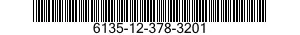 NSN 6135-12-378-3201 6135123783201 123783201 BATTERY,NONRECHARGEABLE