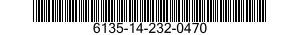 6135-14-232-0470  6135142320470 142320470