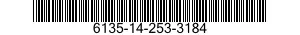 6135-14-253-3184  6135142533184 142533184