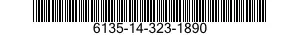 6135-14-323-1890 BATTERY ASSEMBLY 6135143231890 143231890