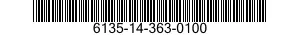 6135-14-363-0100  6135143630100 143630100