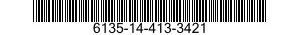 NSN 6135-14-413-3421 6135144133421 144133421 BATTERY,NONRECHARGEABLE