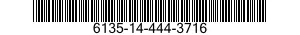 NSN 6135-14-444-3716 6135144443716 144443716 BATTERY,NONRECHARGEABLE