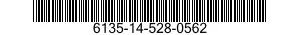 6135-14-528-0562 BATTERY SET 6135145280562 145280562