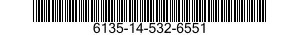 6135-14-532-6551 BATTERY,WET,PRIMARY 6135145326551 145326551