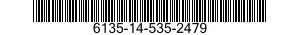 6135-14-535-2479 BATTERY,NONRECHARGEABLE 6135145352479 145352479