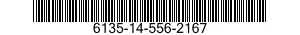 NSN 6135-14-556-2167 6135145562167 145562167 BATTERY,NONRECHARGEABLE