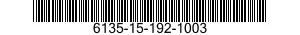 6135-15-192-1003 PILA AL LITIO 3 VOL 6135151921003 151921003
