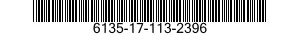 6135-17-113-2396 BATTERY ASSEMBLY 6135171132396 171132396