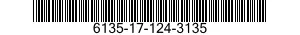 NSN 6135-17-124-3135 6135171243135 171243135 AFDEKKINGSAMENSTEL,