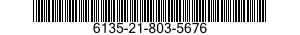 6135-21-803-5676 BATTERY,NONRECHARGEABLE 6135218035676 218035676