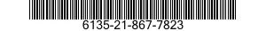 6135-21-867-7823 BATTERY,NONRECHARGEABLE 6135218677823 218677823