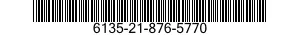 6135-21-876-5770 BATTERY,NONRECHARGEABLE 6135218765770 218765770