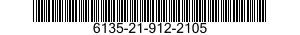 6135-21-912-2105 BATTERY,NONRECHARGEABLE 6135219122105 219122105