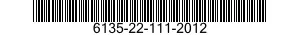 6135-22-111-2012  6135221112012 221112012