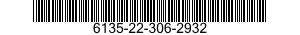 6135-22-306-2932 BATTERY,DRY 6135223062932 223062932