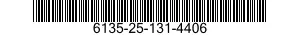 6135-25-131-4406 BATTERY,NONRECHARGEABLE 6135251314406 251314406