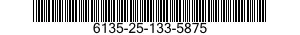 6135-25-133-5875 BATTERISKAP 6135251335875 251335875