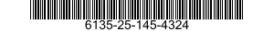 6135-25-145-4324 BATTERY,NONRECHARGE 6135251454324 251454324