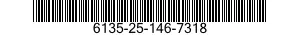 6135-25-146-7318 BATTERY,NONRECHARGEABLE 6135251467318 251467318