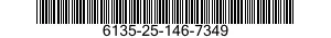 6135-25-146-7349 BATTERY,NONRECHARGEABLE 6135251467349 251467349