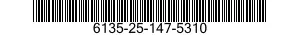 6135-25-147-5310 CELL,BATTERY 6135251475310 251475310