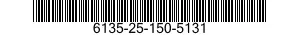 6135-25-150-5131 BATTERY,NONRECHARGEABLE 6135251505131 251505131