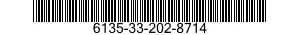 NSN 6135-33-202-8714 6135332028714 332028714 BATTERY,WET,PRIMARY