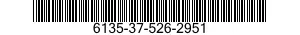 6135-37-526-2951 BATTERY,WET,PRIMARY 6135375262951 375262951