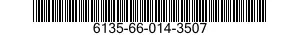 6135-66-014-3507 BATTERY,NONRECHARGEABLE 6135660143507 660143507