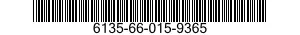 6135-66-015-9365 BATTERY,NONRECHARGEABLE 6135660159365 660159365