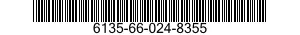 NSN 6135-66-024-8355 6135660248355 660248355 BATTERY,NONRECHARGEABLE