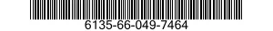 6135-66-049-7464 BATTERY,NONRECHARGEABLE 6135660497464 660497464