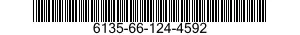 6135-66-124-4592 BATTERY ASSEMBLY 6135661244592 661244592