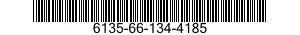 NSN 6135-66-134-4185 6135661344185 661344185 BATTERY,NONRECHARGEABLE