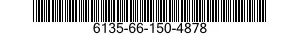 6135-66-150-4878 BATTERY,NONRECHARGEABLE 6135661504878 661504878